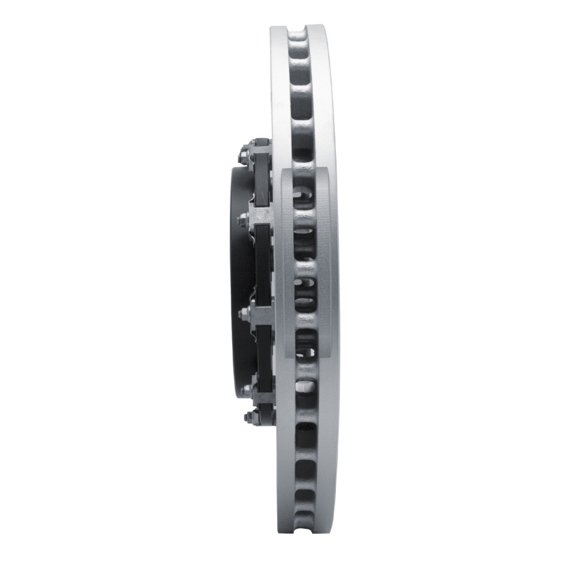 Mercedes-Benz CLS63 AMG Brake Rotor (1) - Front - R1 Concepts - Drilled & Slotted Carbon Alloy GeoMET Rotor - `07-`25